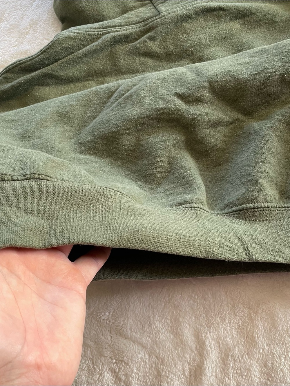 Backwoods Military Green Hoodie size small - Picture 7 of 11